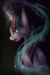 Size: 648x964 | Tagged: safe, artist:starshame, derpibooru import, twilight sparkle, twilight sparkle (alicorn), alicorn, pony, crying, immortality blues, solo