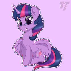 Size: 2733x2703 | Tagged: safe, artist:nexcoyotlgt, derpibooru import, twilight sparkle, twilight sparkle (alicorn), alicorn, pony, glasses, solo