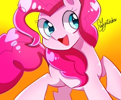 Size: 1053x870 | Tagged: safe, artist:yuyutsuka_0130, pinkie pie, earth pony, pony, female, mare, solo