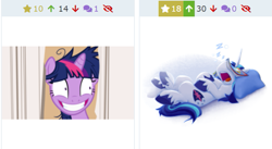 Size: 753x412 | Tagged: artist needed, safe, artist:bcpony, shining armor, twilight sparkle, pony, unicorn, awkward, comic book, crazy face, creepy, creepy smile, cute, derpibooru, drool, facebooking, faic, female, here's johnny, jack nicholson, juxtaposition, juxtaposition win, leg twitch, male, mare, meme, meta, movie reference, on back, onomatopoeia, open mouth, pillow, shining adorable, sleeping, smiling, snoring, solo, sound effects, stallion, the shining, twilight snapple, unshorn fetlocks, z, zzz