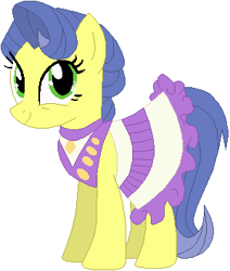 Size: 299x352 | Tagged: safe, artist:ra1nb0wk1tty, masquerade, pony, clothes, dress, simple background, solo, white background