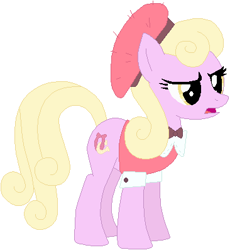 Size: 366x397 | Tagged: safe, artist:ra1nb0wk1tty, luckette, pony, simple background, solo, white background