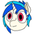 Size: 640x640 | Tagged: safe, artist:nwhis, dj pon-3, vinyl scratch, pony, unicorn, head, simple background, solo, white background