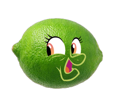 Size: 896x750 | Tagged: safe, artist:detectivebuddha, granny smith, happy, lime, simple background, solo, transparent background