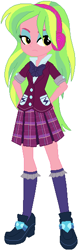 Size: 176x561 | Tagged: safe, artist:ra1nb0wk1tty, equestria girls, clothes, crystal prep academy uniform, school uniform, simple background, solo, white background