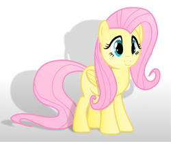 Size: 1301x1081 | Tagged: safe, artist:sciencesean, fluttershy, pegasus, pony, cute, female, simple background, solo, vector