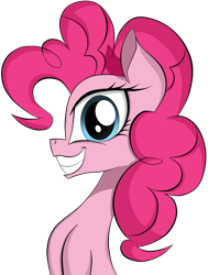 Size: 2000x2650 | Tagged: safe, artist:dualtry, pinkie pie, earth pony, pony, bust, female, mare, solo