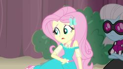 Size: 1920x1080 | Tagged: safe, screencap, fluttershy, photo finish, better together, equestria girls, schedule swap, geode of fauna, magical geodes