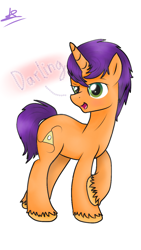 Size: 720x1280 | Tagged: safe, artist:matchapony, oc, oc only, pony, unicorn, male, simple background, solo, stallion, white background