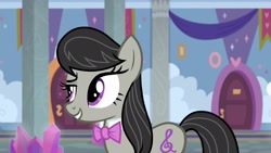 Size: 1920x1080 | Tagged: safe, screencap, octavia melody, earth pony, pony, a horse shoe-in, dreamworks face, solo