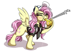 Size: 1032x774 | Tagged: safe, artist:lupiarts, fluttershy, pegasus, pony, baseball cap, blowing, blowing whistle, blushing, cap, coach, commission, cute, female, fwee, hat, mare, necktie, puffy cheeks, referee, referee fluttershy, shyabetes, simple background, transparent background, whistle, whistle necklace