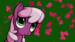 Size: 1280x720 | Tagged: safe, artist:spivogut, cheerilee, earth pony, pony, female, heart, mare, solo