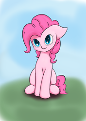 Size: 2480x3508 | Tagged: safe, artist:thefrrealdeal, pinkie pie, earth pony, pony, solo