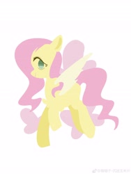 Size: 3456x4608 | Tagged: safe, artist:royal, fluttershy, pegasus, pony, female, mare, simple background, solo, white background