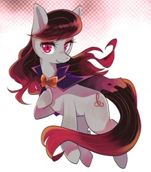 Size: 836x955 | Tagged: safe, artist:yuki-zakuro, octavia melody, earth pony, pony, undead, vampire, vampony, cape, cloak, clothes, fangs, female, looking at you, mare, solo