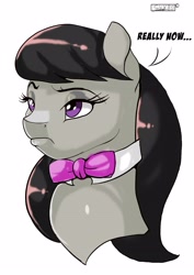 Size: 3508x4961 | Tagged: safe, artist:skyart301, octavia melody, earth pony, pony, bust, female, mare, solo