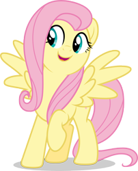 Size: 5000x6179 | Tagged: safe, artist:luckreza8, fluttershy, pegasus, pony, filli vanilli, .svg available, cute, happy, shyabetes, simple background, solo, transparent background, vector