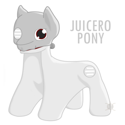 Size: 2000x2000 | Tagged: safe, artist:parallel black, derpibooru exclusive, object pony, original species, pony, digital, juicer, juicero, ponified, simple background, solo, white background