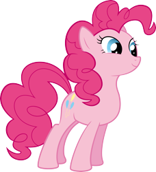 Size: 4819x5282 | Tagged: safe, artist:redpandapony, pinkie pie, earth pony, pony, .ai available, absurd resolution, simple background, solo, transparent background, vector