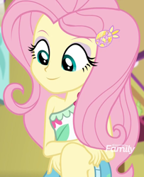 Size: 878x1080 | Tagged: safe, screencap, fluttershy, better together, equestria girls, spring breakdown, cropped, geode of fauna, magical geodes