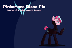 Size: 6000x4000 | Tagged: safe, alternate version, artist:chedx, pinkie pie, earth pony, pony, comic:the storm kingdom, my little pony: the movie, adventure, alternate hairstyle, alternate timeline, alternate universe, bodysuit, comic, command 6, commander pinkie diana pie, crystal of light, fantasy, pinkamena diane pie, the bad guy wins