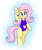 Size: 2000x2400 | Tagged: safe, artist:heir-of-rick, fluttershy, pegasus, pony, semi-anthro, adorasexy, arm behind head, arm hooves, belly button, breasts, chestbreasts, clothes, cute, eyelashes, female, mare, navel cutout, one-piece swimsuit, sexy, shyabetes, smiling, solo, swimsuit