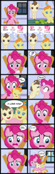 Size: 2009x6307 | Tagged: safe, artist:magerblutooth, pinkie pie, pound cake, pumpkin cake, earth pony, pegasus, pony, turtle, unicorn, baby, baby pony, cake twins, chair, cloud, comforting, comic, crying, cute, diapinkes, kissing, nose kiss, poundabetes, pumpkinbetes, scrunchy face, sun, tears of joy, toy, wavy mouth