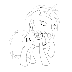 Size: 3000x3000 | Tagged: safe, artist:cocoapossibility, dj pon-3, vinyl scratch, pony, unicorn, headphones