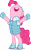 Size: 5000x8046 | Tagged: safe, artist:luckreza8, pinkie pie, earth pony, pony, best gift ever, triple pony dare ya, .svg available, absurd resolution, vector