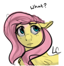 Size: 226x233 | Tagged: safe, artist:lightningchaser13, artist:lightningchaserarts, fluttershy, pegasus, pony, colored sketch, sketch, sketch dump, solo