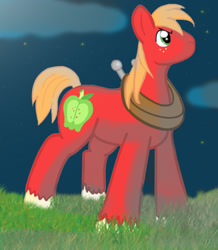 Size: 530x608 | Tagged: safe, artist:ryured, big macintosh, earth pony, pony, male, solo, stallion