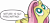 Size: 3776x1769 | Tagged: safe, artist:sponandi, idw, fluttershy, pegasus, pony, the return of queen chrysalis, 1000 hours in gimp, absurd resolution, comic, exploitable meme, gimp, looking up, meme, nature is so fascinating, simple background, solo, text, transparent background, vector