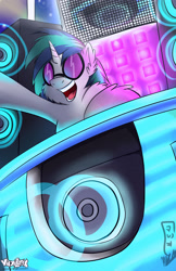 Size: 2198x3398 | Tagged: safe, artist:viejillox64art, dj pon-3, vinyl scratch, pony, solo