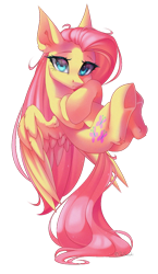 Size: 682x1172 | Tagged: safe, artist:jun1313, fluttershy, pegasus, pony, cute, ear fluff, female, leg fluff, looking at you, mare, on back, shyabetes, simple background, solo, transparent background, underhoof, wing fluff, wings