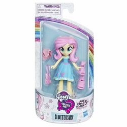 Size: 800x800 | Tagged: safe, fluttershy, better together, equestria girls, box, clothes, doll, dress, equestria girls minis, fashion squad, official, photo, toy