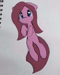 Size: 2322x2903 | Tagged: safe, artist:gummigator, pinkie pie, earth pony, pony, female, mare, pinkamena diane pie, solo, traditional art