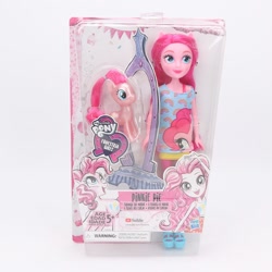 Size: 800x800 | Tagged: safe, pinkie pie, pony, better together, equestria girls, doll, human ponidox, self ponidox, solo, toy