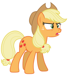 Size: 7403x8161 | Tagged: safe, artist:estories, applejack, earth pony, pony, absurd resolution, simple background, solo, transparent background, vector