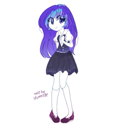 Size: 511x537 | Tagged: safe, artist:windymils, oc, oc only, oc:windy cloud, equestria girls, base used, clothes, equestria girls-ified, shoes, simple background, socks, solo, white background