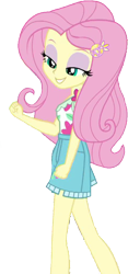 Size: 478x1021 | Tagged: safe, edit, edited screencap, editor:grapefruitface, screencap, fluttershy, better together, equestria girls, i'm on a yacht, adorasexy, background removed, clothes, cropped, cute, dancing, legs, not a vector, sexy, simple background, solo, transparent background