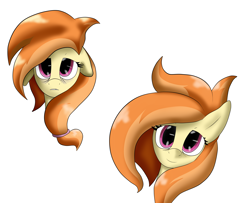 Size: 4808x3912 | Tagged: safe, artist:thebadgrinch, oc, oc only, oc:safe haven, pony, bags under eyes, bust, female, floppy ears, high res, mare, portrait, simple background, solo, white background