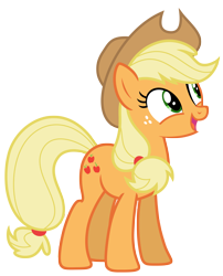 Size: 5311x6586 | Tagged: safe, artist:estories, applejack, earth pony, pony, absurd resolution, simple background, solo, transparent background, vector