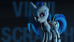 Size: 1920x1080 | Tagged: safe, artist:natarstudios, dj pon-3, vinyl scratch, pony, 3d, solo, source filmmaker