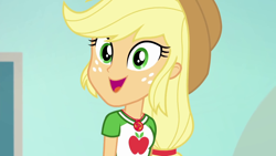 Size: 1920x1080 | Tagged: safe, screencap, applejack, better together, equestria girls, rollercoaster of friendship, solo