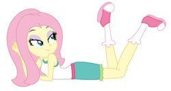 Size: 800x426 | Tagged: safe, artist:yaya54320, fluttershy, better together, equestria girls, the other side, base used, converse, shoes, sneakers, solo