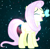 Size: 617x600 | Tagged: safe, artist:andoanimalia, edit, fluttershy, butterfly, pegasus, pony, cute, galaxy, shyabetes, solo, vector