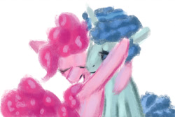 Size: 1024x683 | Tagged: safe, artist:billyggruff, party favor, pinkie pie, pony, female, male, partypie, shipping, straight