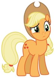 Size: 4604x6454 | Tagged: safe, artist:estories, applejack, earth pony, pony, absurd resolution, hat, simple background, solo, transparent background, vector