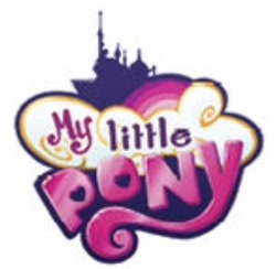 Size: 622x606 | Tagged: source needed, safe, pony, alternate design, logo, my little pony logo, needs more jpeg, simple background, upscaled, white background