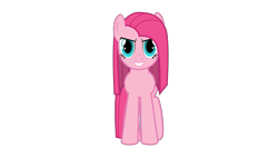 Size: 1921x1081 | Tagged: safe, artist:sciencesean, pinkie pie, pony, female, looking at you, mare, pinkamena diane pie, simple background, solo, transparent background, vector